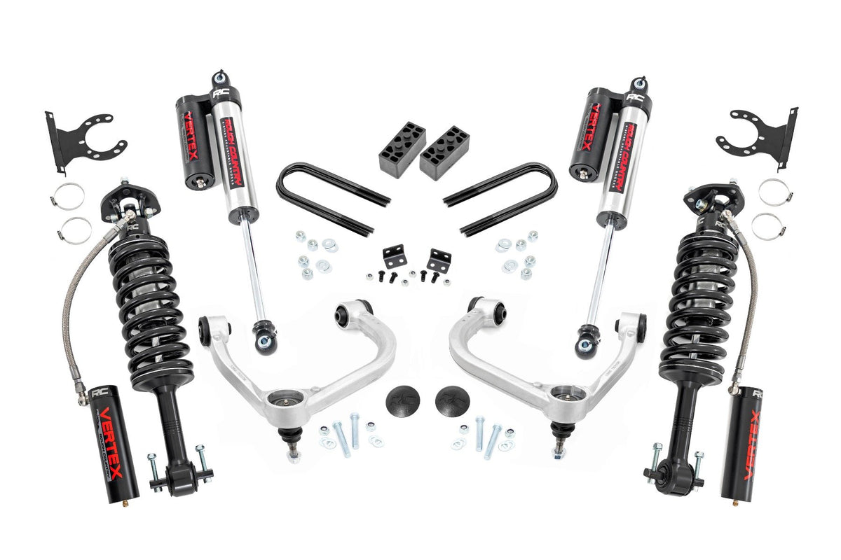 21-26 Ford F-150 4WD 3 Inch Lift Kit | Forged UCA - Rough Country