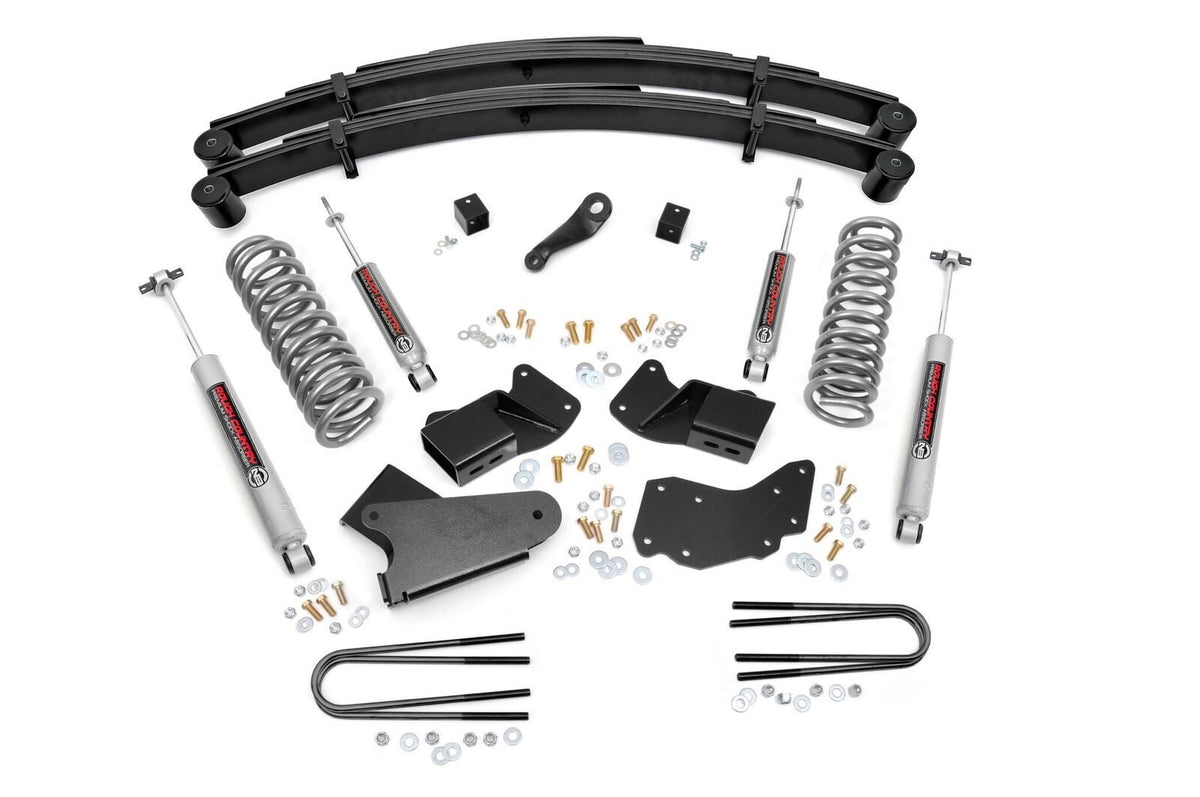 83-97 Ford Ranger 4WD 4 Inch Lift Kit | Rear Springs - Rough Country