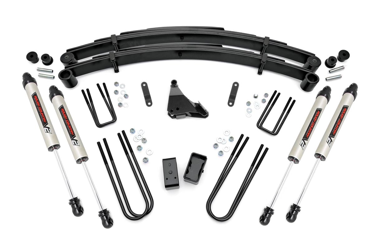 99-04 Ford F-250/F-350 Super Duty 4WD 4 Inch Lift Kit | Rear Blocks - Rough Country