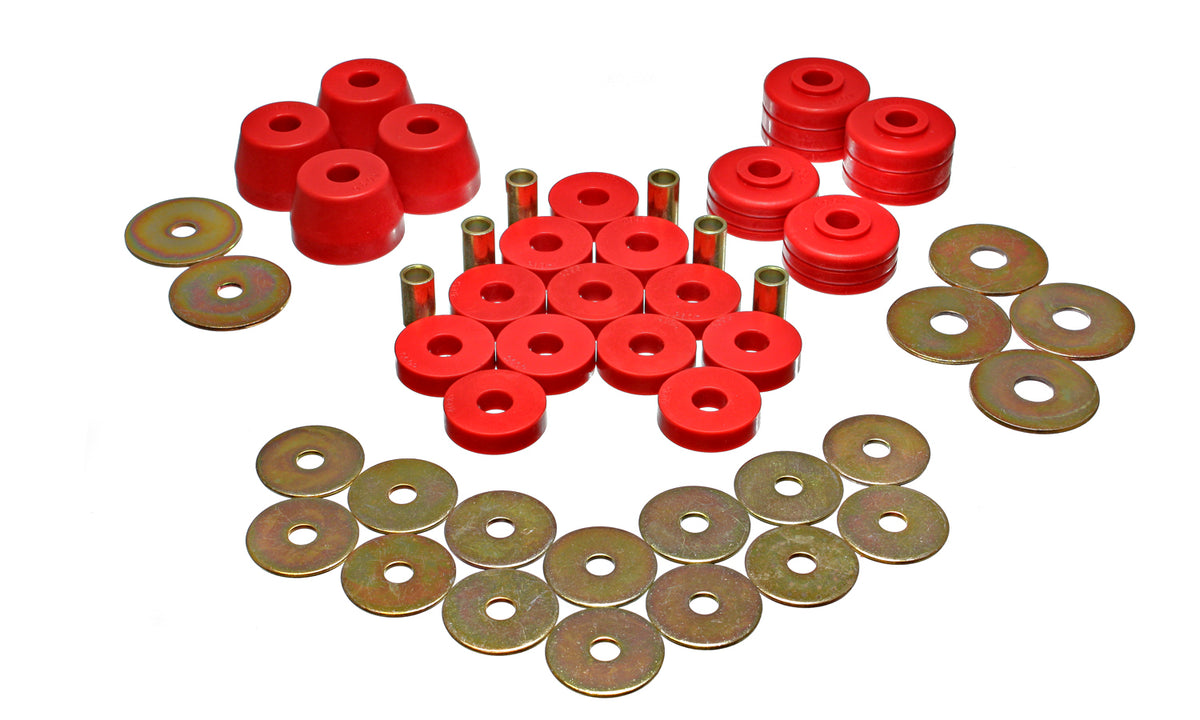 74-93 Dodge Ramcharger RWD Energy Suspension Body Cab Mount Set