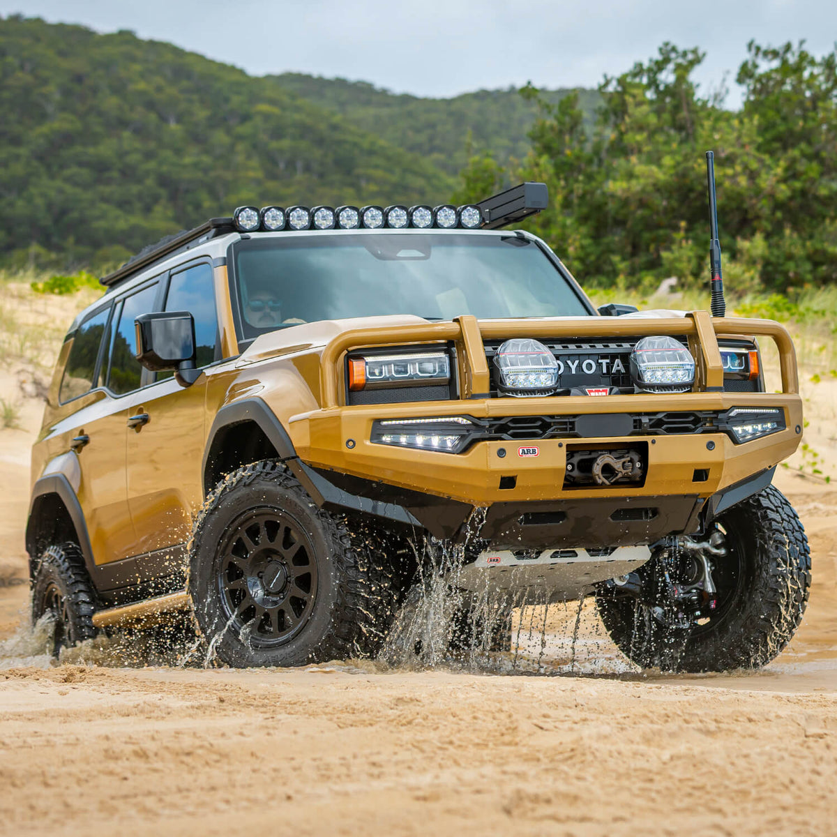 24-UP Toyota Land Cruiser ARB Front Skid Plates