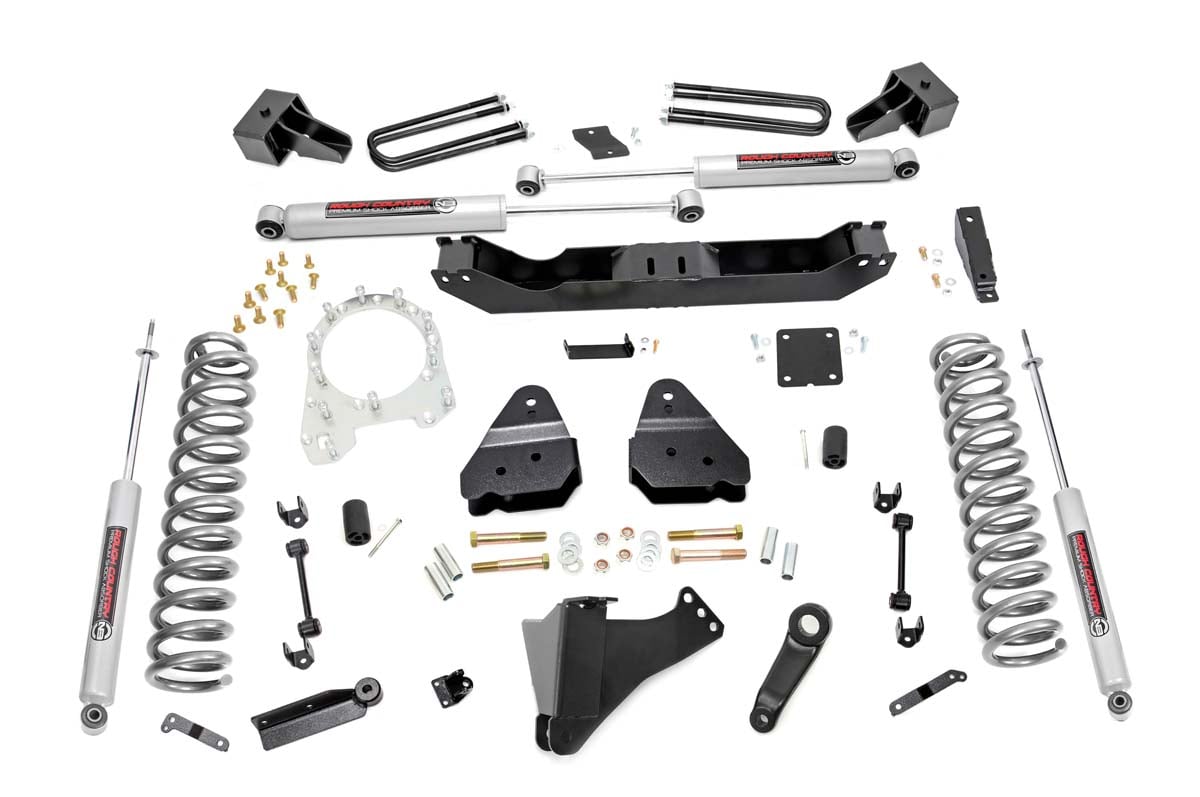 17-22 Ford F-350 Super Duty 4WD Dually 4.5 Inch Lift Kit - Rough Country