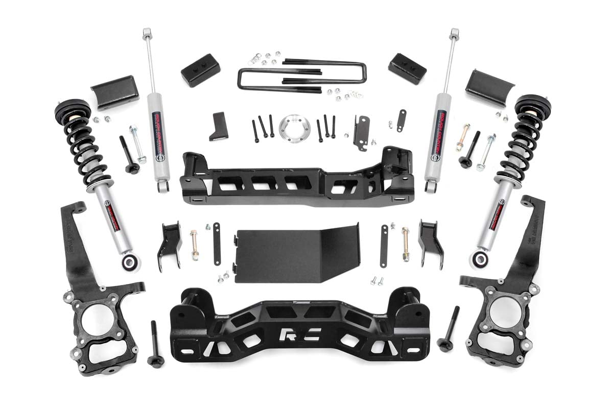 11-13 Ford F-150 4WD 4 Inch Lift Kit - Rough Country
