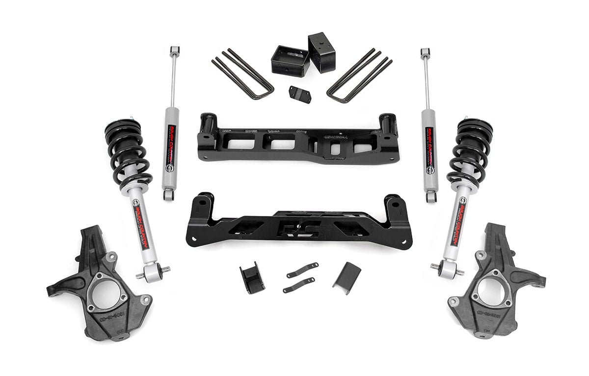 14-17 Chevy/GMC 1500 2WD 5 Inch Lift Kit - Rough Country