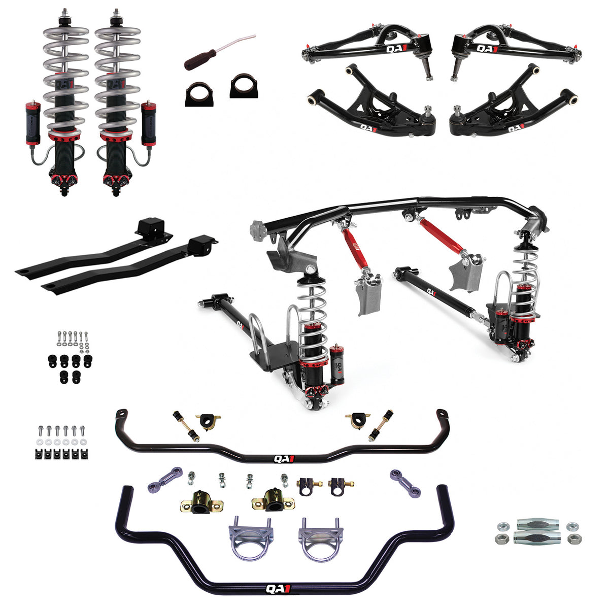 QA1 QA1 Level 3 Kit | 1967-1969 Chevrolet Camaro - Level 3, Handling Kit