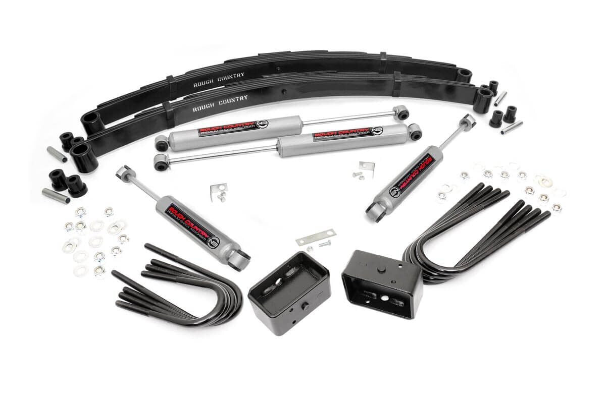69-72 Chevy/GMC C10/K10 C15/K15 Truck/Half-Ton Suburban 4 Inch Lift Kit - Rough Country