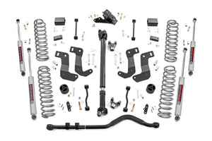 24-26 Jeep Wrangler Unlimited 4WD 3.5 Inch Lift Kit | C/A Drop | FR D/S - Rough Country