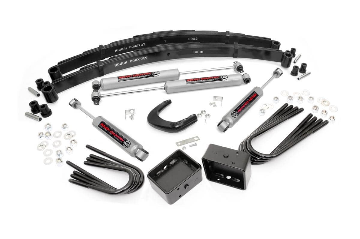 77-91 Chevy/GMC C10/K10 Truck & SUV/K5 Blazer 4WD 4 Inch Lift Kit - Rough Country