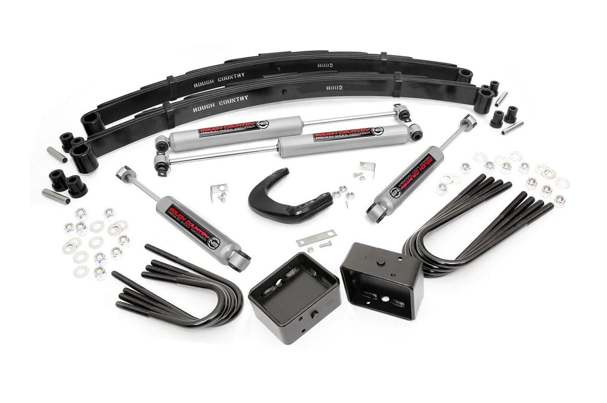 77-91 Chevy/GMC C20/K20 C25/K25 Truck/Half-Ton Suburban 4 Inch Lift Kit - Rough Country