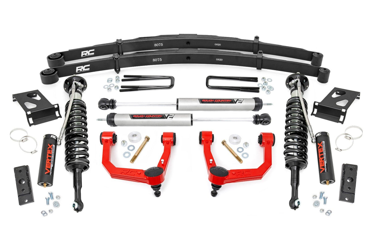05-23 Toyota Tacoma 2WD/4WD 3.5 Inch Lift Kit w/ Rear Leaf Springs - Rough Country
