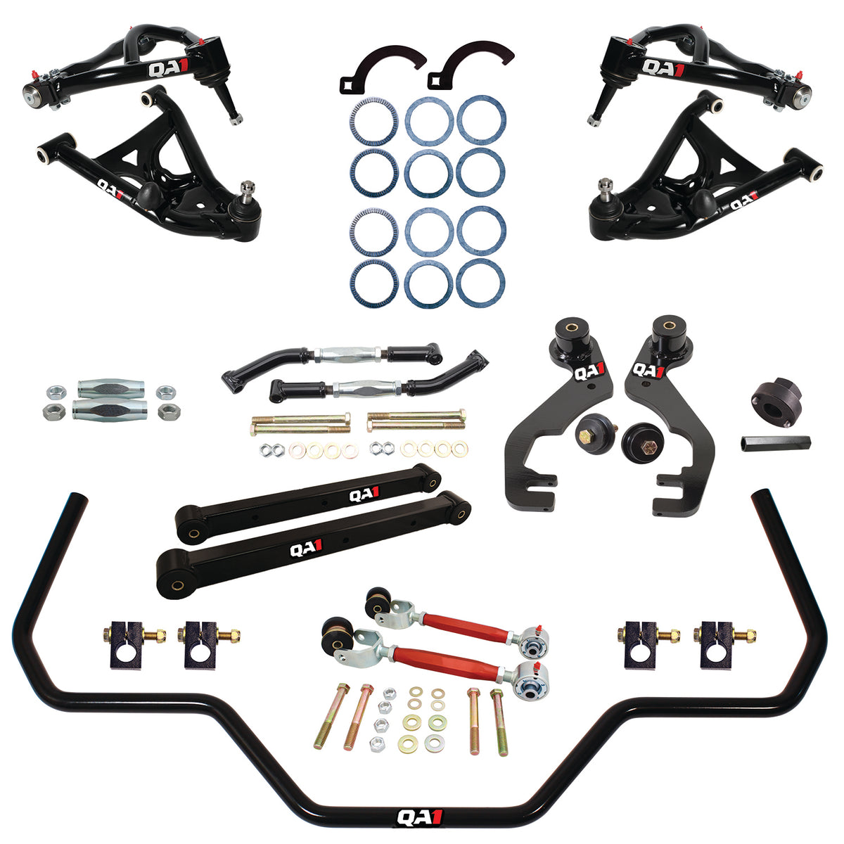 QA1 Drag Suspension Kit | 1982-1988 Buick Regal - Level 2, W/O Shocks