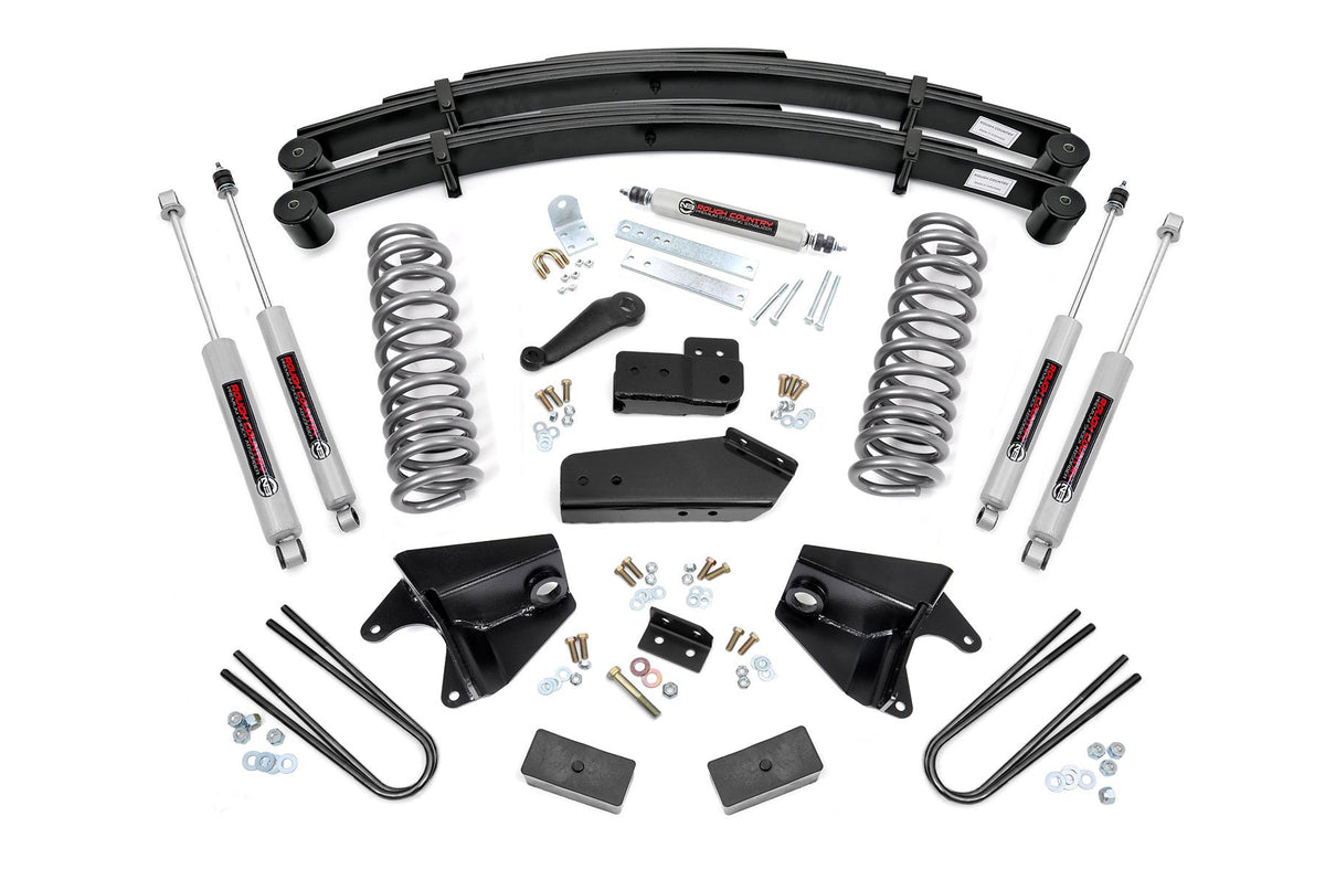 80-96 Ford Bronco/F-150 4WD 6 Inch Lift Kit - Rough Country