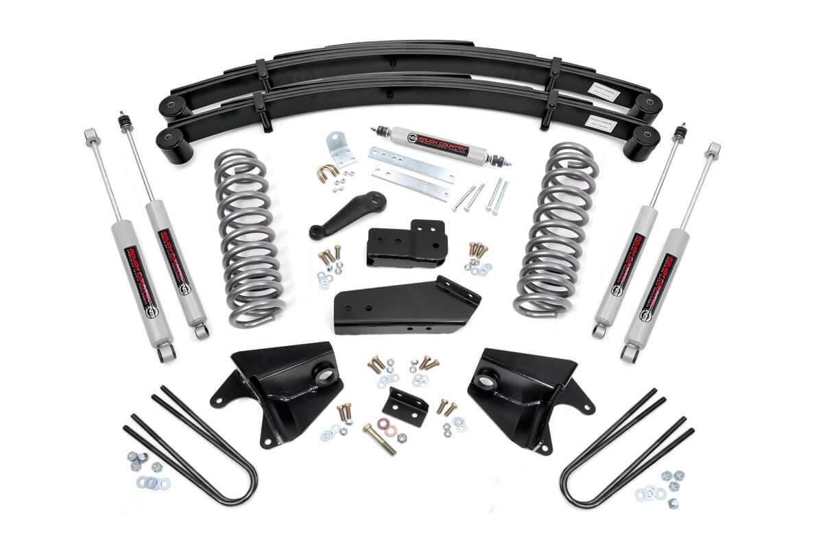 80-96 Ford F-150 4WD 4 Inch Lift Kit - Rough Country