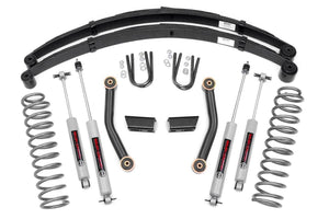84-01 Jeep Cherokee XJ 2WD/4WD 3 Inch Lift Kit | Series II - Rough Country