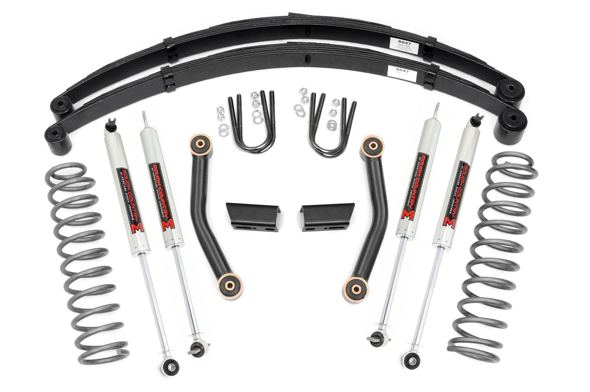 84-01 Jeep Cherokee XJ 2WD/4WD 3 Inch Lift Kit | Series II - Rough Country