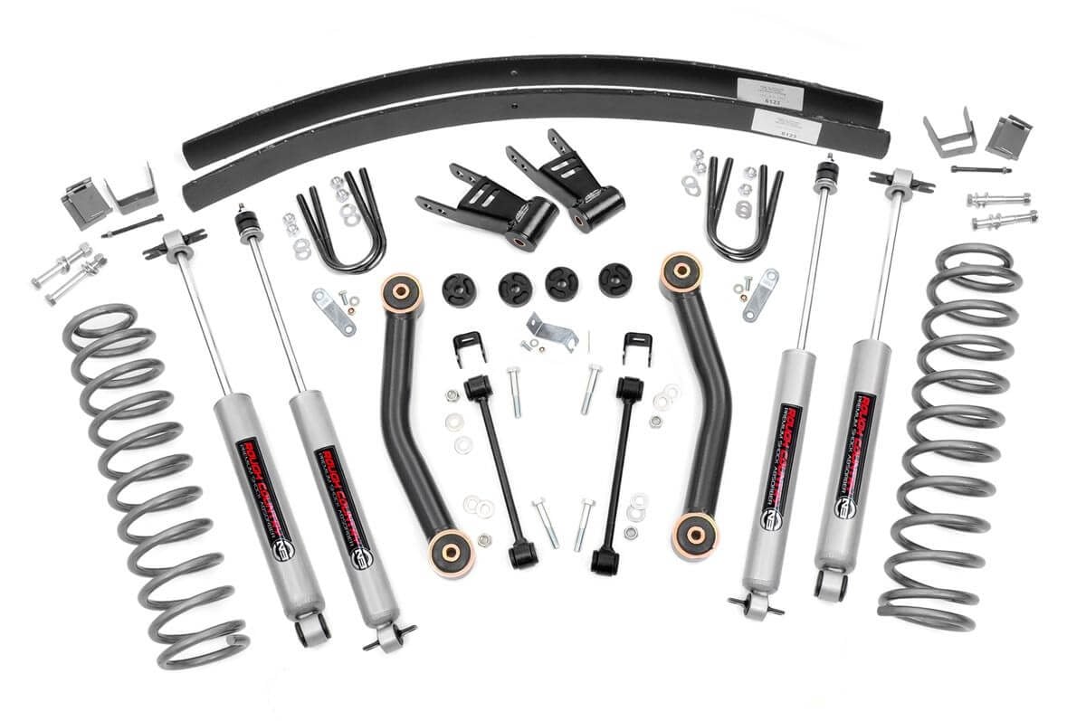 84-01 Jeep Cherokee XJ 2WD/4WD 4.5 Inch Lift Kit | Rear AAL - Rough Country