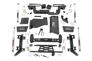 88-00 Chevy/GMC 3/4-Ton Suburban/C2500/K2500 Truck/C3500/K3500 Truck 6 Inch Lift Kit | 8-Lug - Rough Country