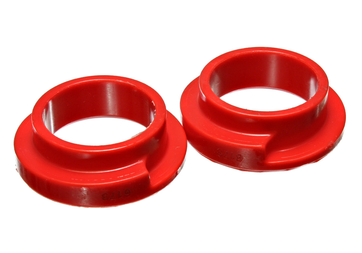 Energy Suspension Lip OD 2.5 in. Coil Spring Isolator Set