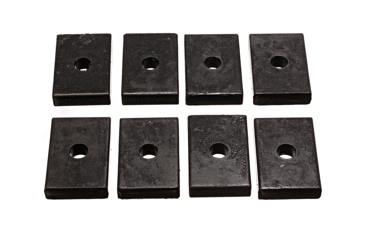 Energy Suspension 2 7 / 16 in. L x 1 5 / 8 in. W x 15 / 32 in. ID x 1 / 2 in. H Universal Leaf Spring Pad