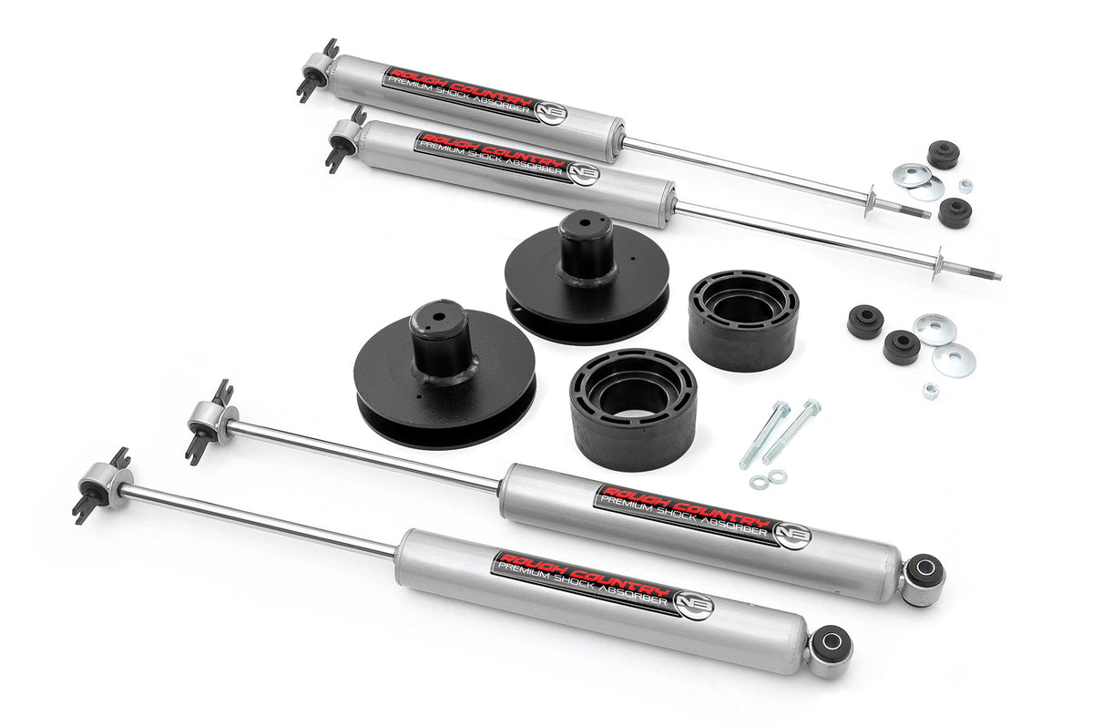 97-06 Jeep Wrangler TJ/04-06 Wrangler Unlimited 2 Inch Lift Kit - Rough Country