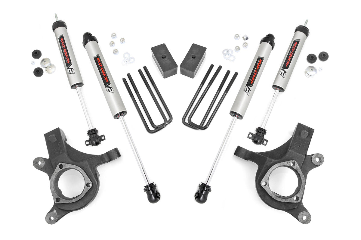99-06 Chevy Silverado & GMC Sierra 1500 2WD 3 Inch Lift Kit - Rough Country