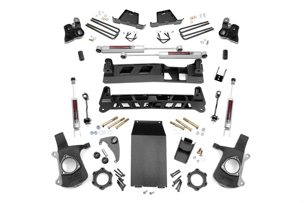 99-06 Chevy Silverado & GMC Sierra 1500 4WD 4 Inch Lift Kit - Rough Country