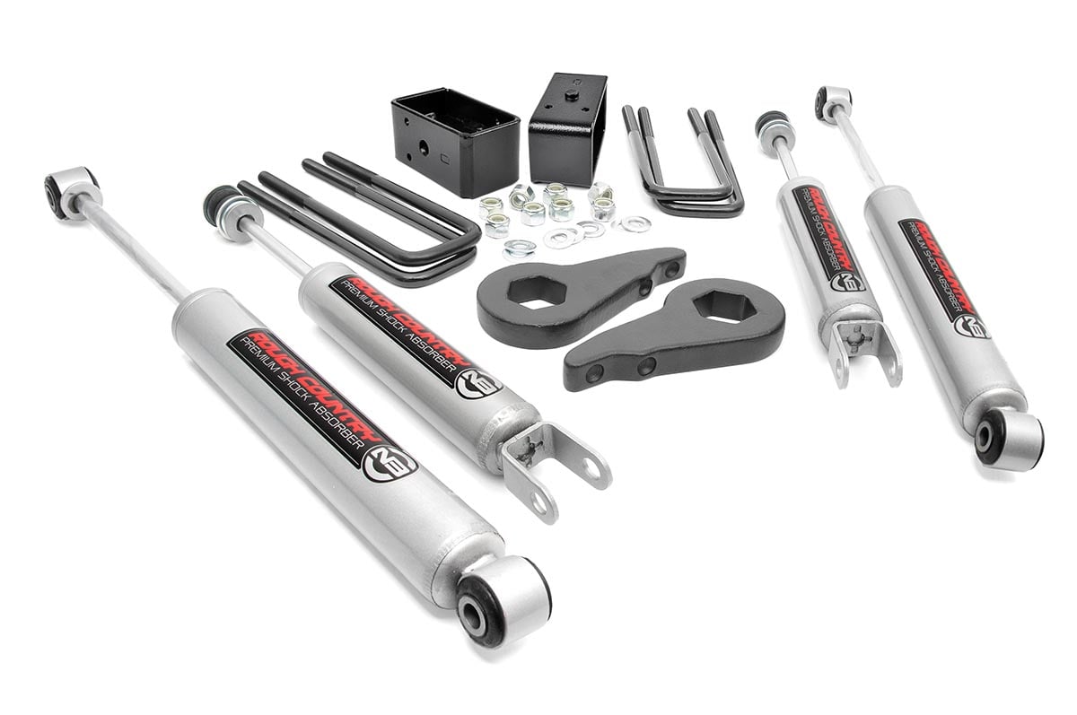 99-06 Chevy Silverado & GMC Sierra 1500 4WD 1.5-2 Inch Lift Kit - Rough Country