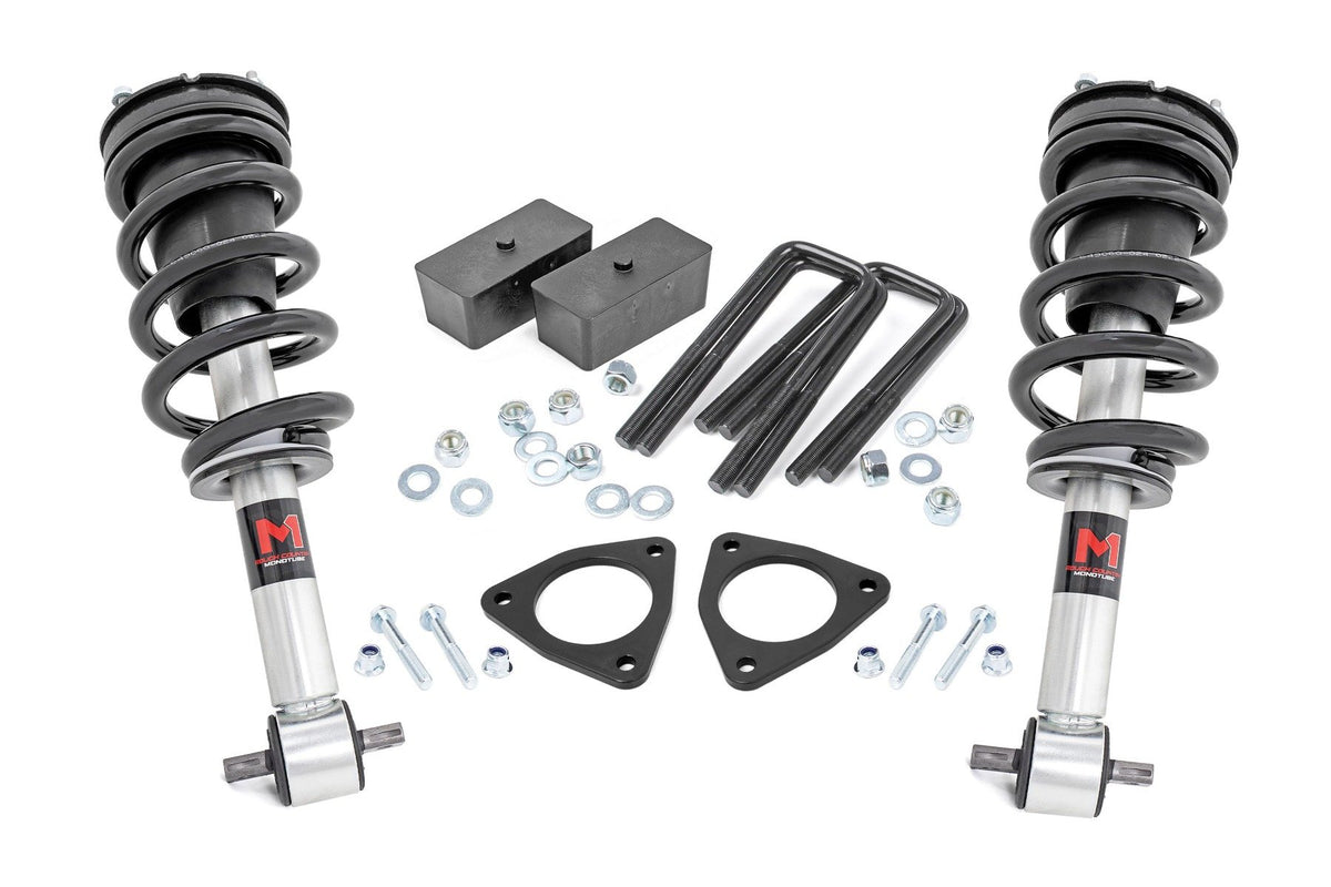 16-18 Chevy/GMC Sierra 1500/Silverado 1500 2.5 Inch Leveling Kit | Stamped Steel - Rough Country