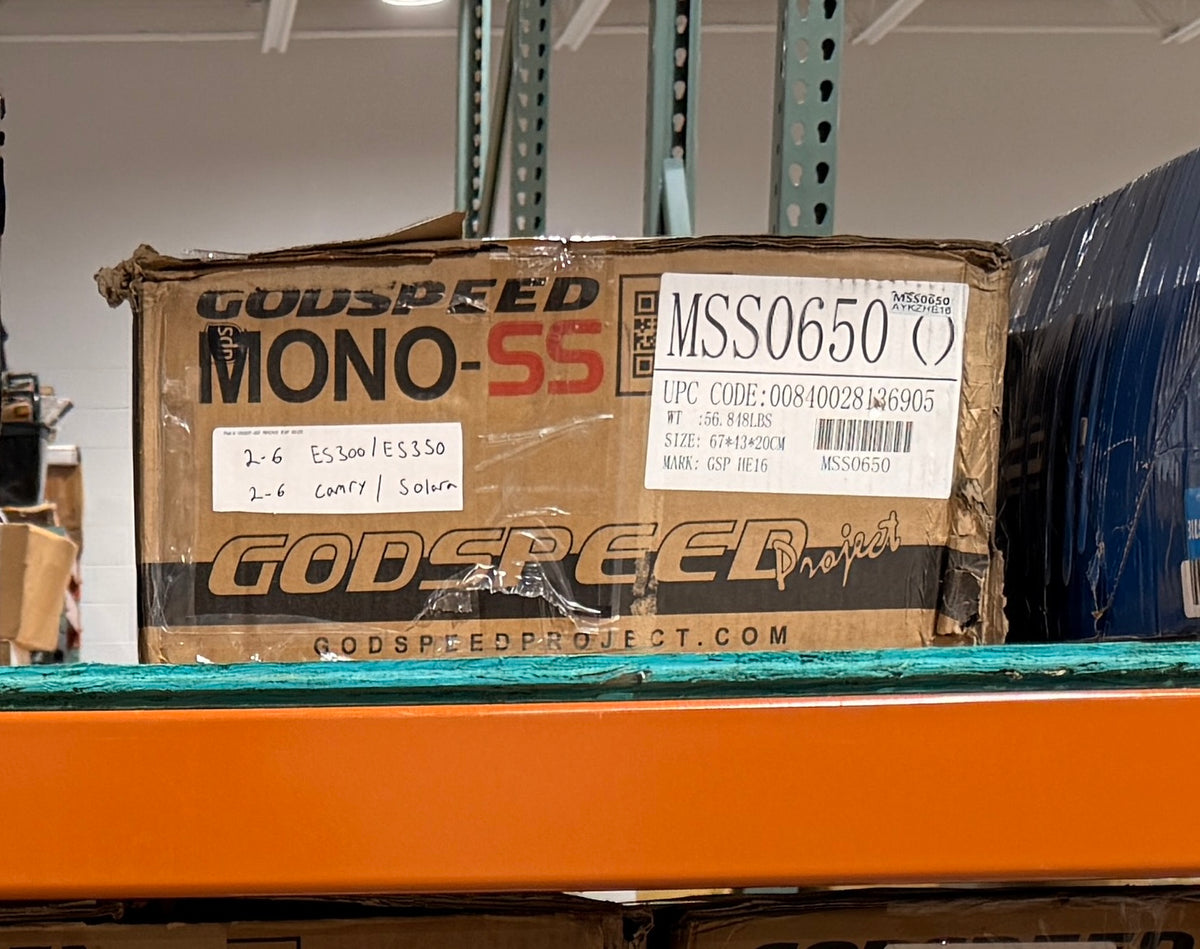*OPEN BOX* 02-06 Toyota Camry Godspeed Coilovers- MonoSS