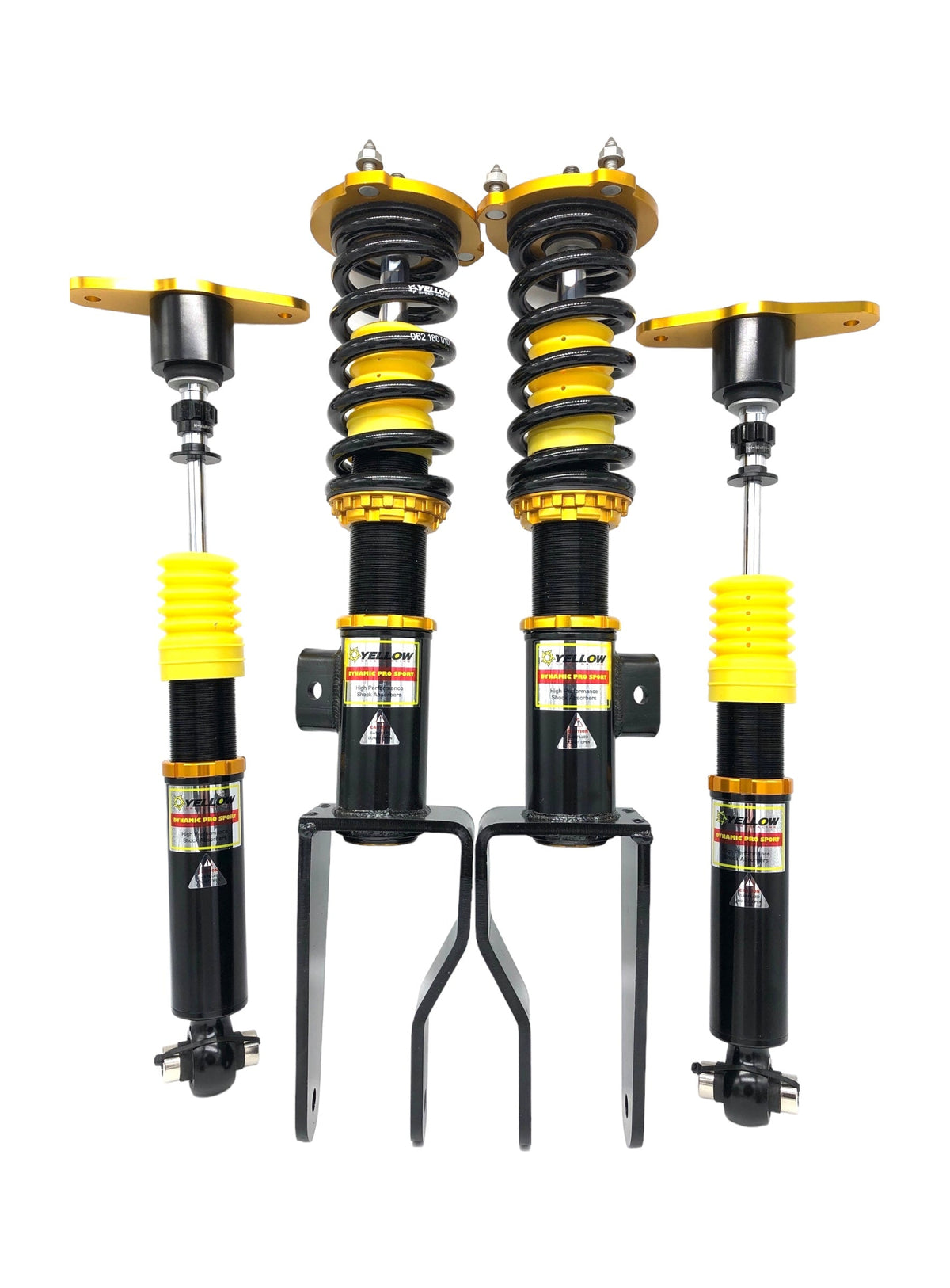 AWD Porsche Panamera Yellow speed coilover kit