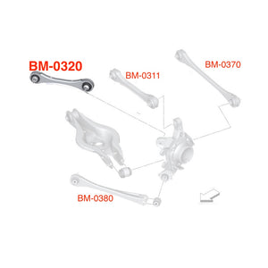 12-19 BMW 3 Series F30 Megan Racing Rear Upper Front Camber Arms