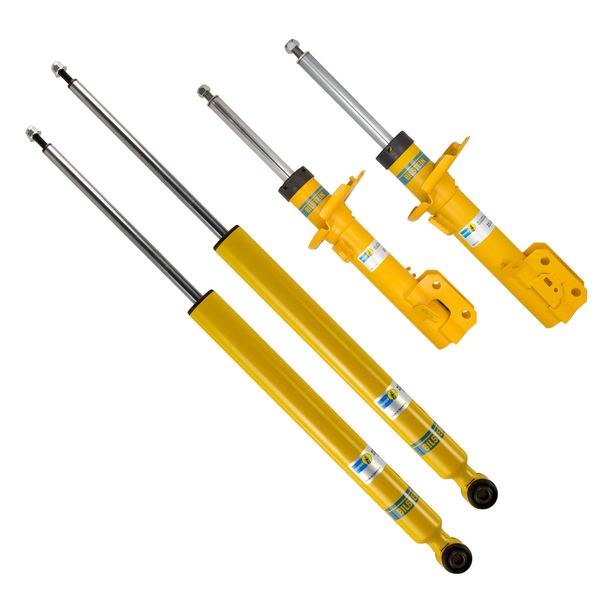 11-UP Ford Fiesta Bilstein B6 Performance Shock and Strut Set Front+Rear