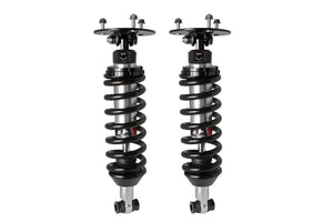 QA1 Pro Coil Shock Kit | 2003-2011 Ford Crown Victoria (Front) - Single Adjustable, 9" Spring, 550 lb/in, 1/2" Bolt Hole, Bearing