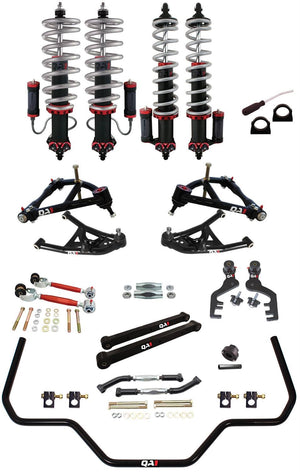 QA1 Drag Suspension Kit | 1965-1967 Buick Gran Sport - Level 3, W/ Shocks