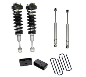 Freedom Off-Road Front 3.5 Inch Lift Struts w/ Rear 3 Inch Blocks and Shocks 2004-2008 Ford F-150