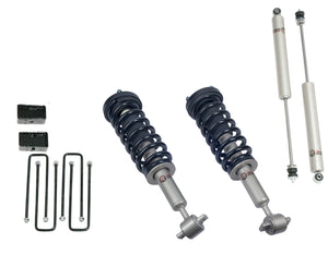 Freedom Off-Road 3 Inch Lift Kit Front Struts w/ Rear Blocks and Shocks 14-24 Ford F-150