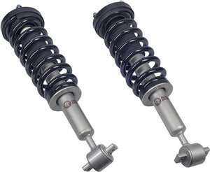 Freedom Off-Road Front 3.5 Inch Lift Struts w/ Rear 3 Inch Blocks, Shocks, and Front Upper Control Arms 2021-Present Ford F-150