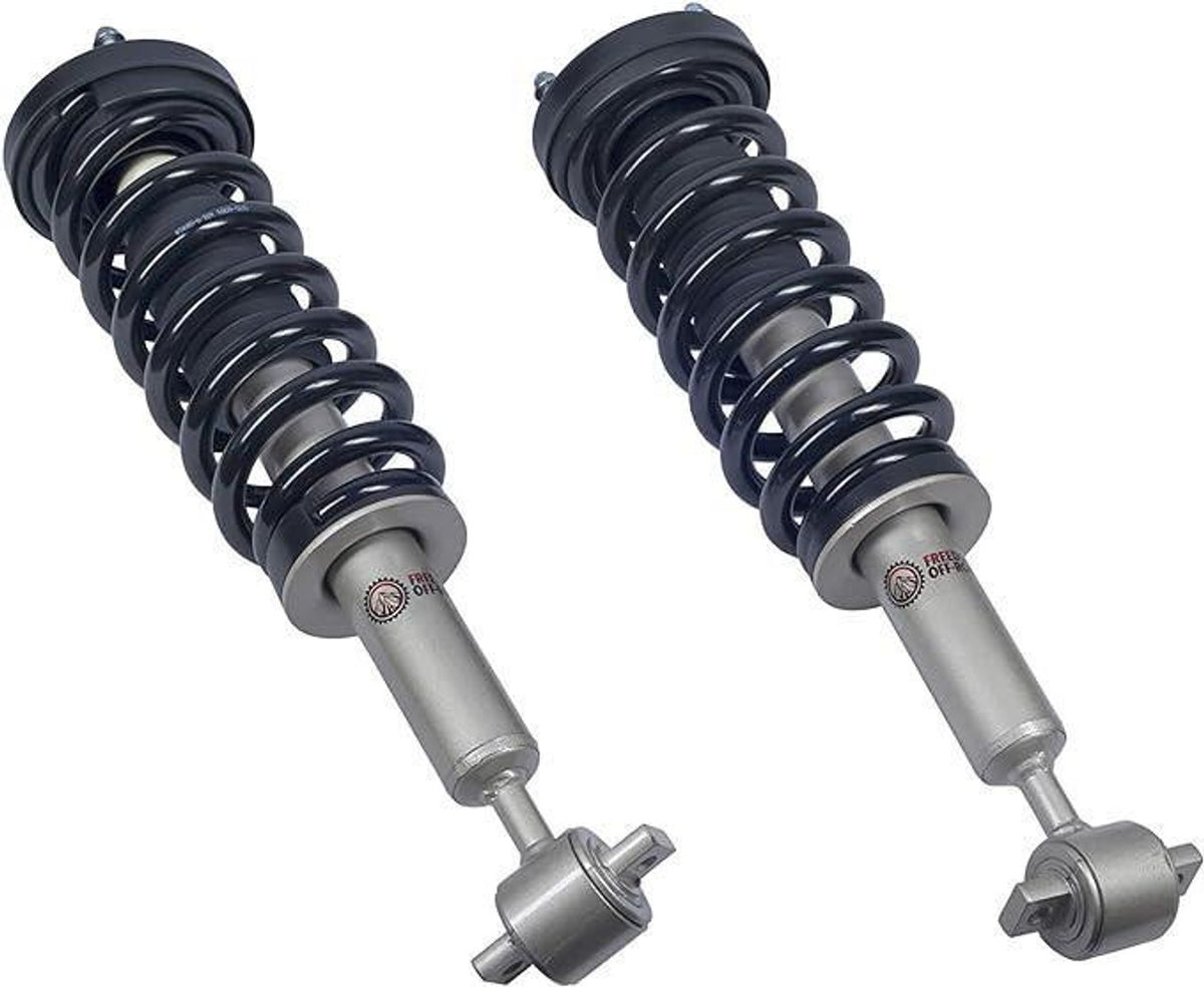 Freedom Off-Road Front 3.5 Inch Lift Struts w/ Rear 3 Inch Blocks and Shocks 2014-2020 Ford F-150