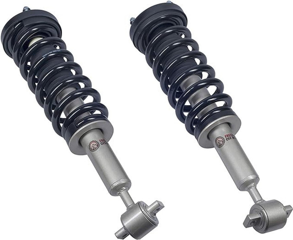 Freedom Off-Road 3 Inch Lift Kit Front Struts w/ Rear Blocks, Shocks, and Control Arms 21-UP Ford F-150