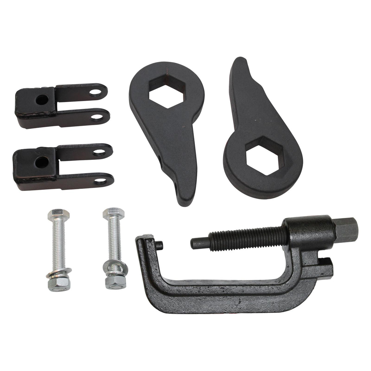 Freedom Off-Road 1-3 Inch Leveling Kit Torsion Keys Install Tool Shock Extenders 02-06 Avalanche 1500 99-06 Silverado/Sierra 1500 00-06 Tahoe 00-06 Yukon/Yukon XL 1500