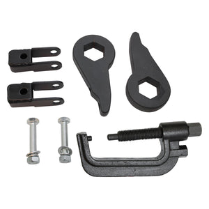 Freedom Off-Road 1-3 Inch Leveling Kit Torsion Keys Install Tool Shock Extenders 02-06 Avalanche 1500 99-06 Silverado/Sierra 1500 00-06 Tahoe 00-06 Yukon/Yukon XL 1500