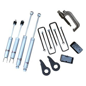Freedom Off-Road 1-3 Inch Leveling Kit w/ Shocks and Torsion Key Tool 99-06 Silverado/Sierra 1500