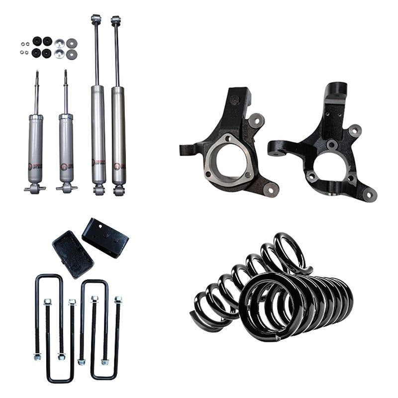 99-06 Chevrolet Silverado 1500 Freedom Off-Road 5 Inch Front / 3 Inch Rear Lift Kit with Shocks