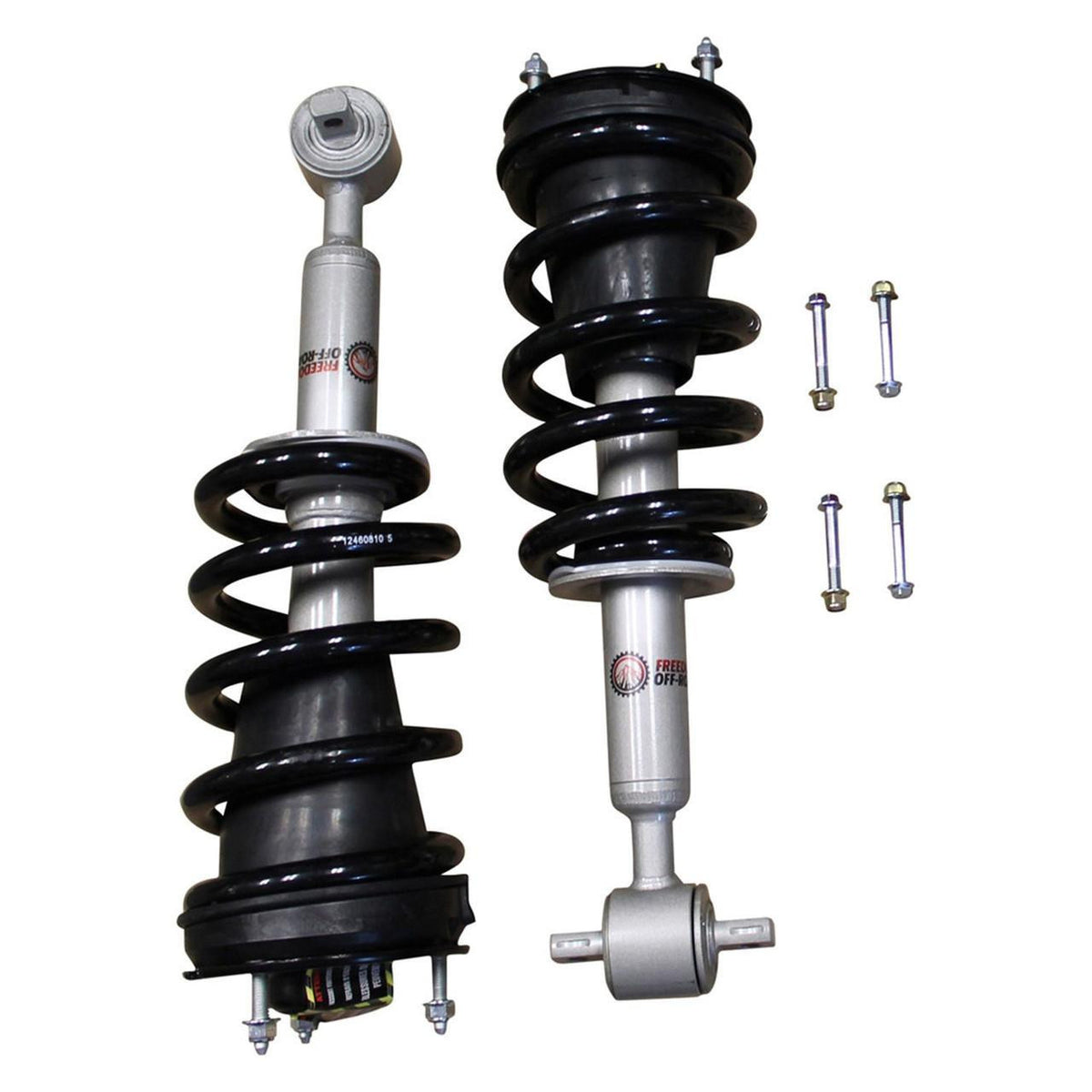 Freedom Off-Road Front 2.5 Inch Lift Struts w/ Rear 2 Inch Blocks 2007-2018 Silverado/Sierra 1500