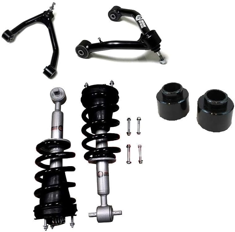 Freedom Off-Road 3 Inch Lift Kit Front Struts w/ Rear Lift Spacers, and Control Arms