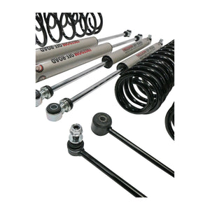 07-18 Jeep JK Wrangler 4 Inch 4DR/4.5 Inch 2DR Lift w/ Coil Springs, Monotube Shocks, and Extended Sway Bar End Links Freedom Off Road