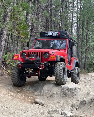 97-06 Jeep Wrangler TJ Freedom Off-Road 2.5 Inch Front / 2.5 Inch Rear Lift Springs with Shocks