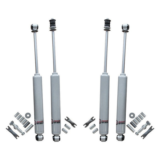 99-04 Jeep Grand Cherokee Freedom Off-Road 2.5 Inch Front / 2.0 Inch Rear Lift Springs with Shocks