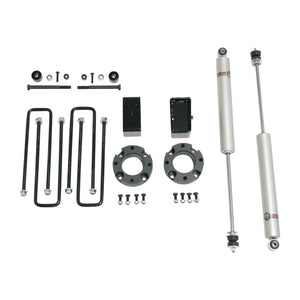Freedom Off-Road 3 Inch Lift Kit Front Spacers w/ Rear Blocks, Shocks, and Differential Drop 05-23 Toyota Tacoma