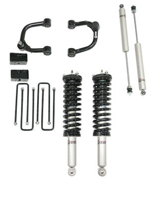 Freedom Off-Road 3 Inch Lift Kit Front Struts w/ Rear Blocks, Shocks, and Control Arms for 00-06 Tundra